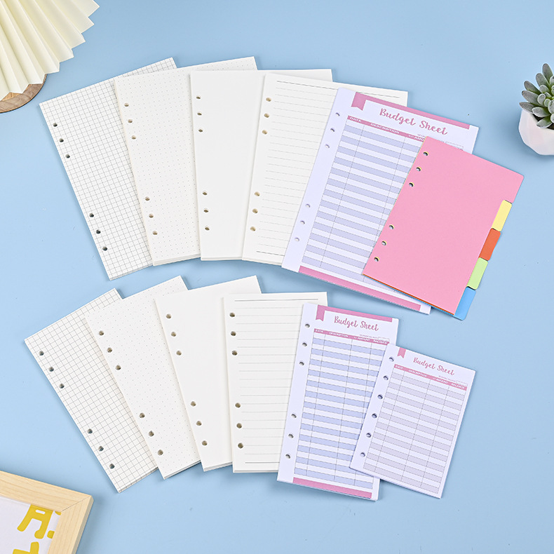 A6 A5 Losse Blad Notebook Bijv - A5 Spiral Dotted Grid Notebook recensie en prijs