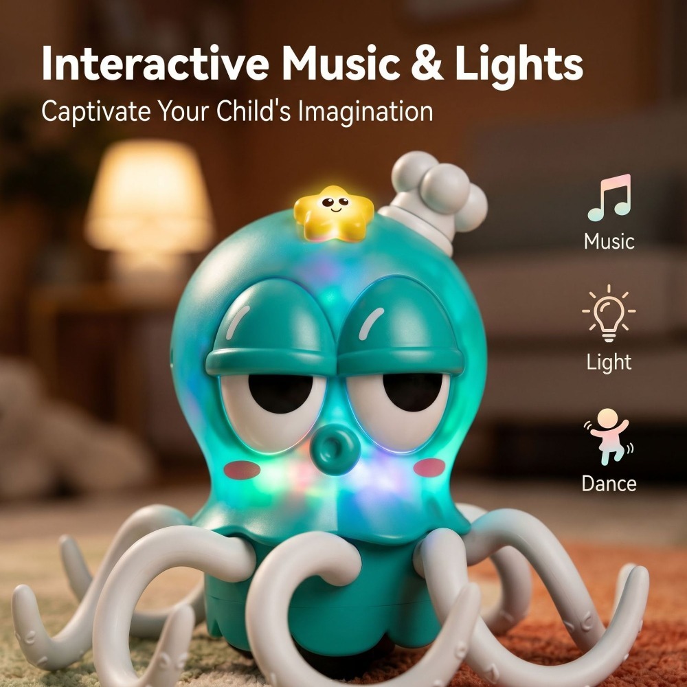 Elektrisch dansend octopus spe - Music recensie en prijs