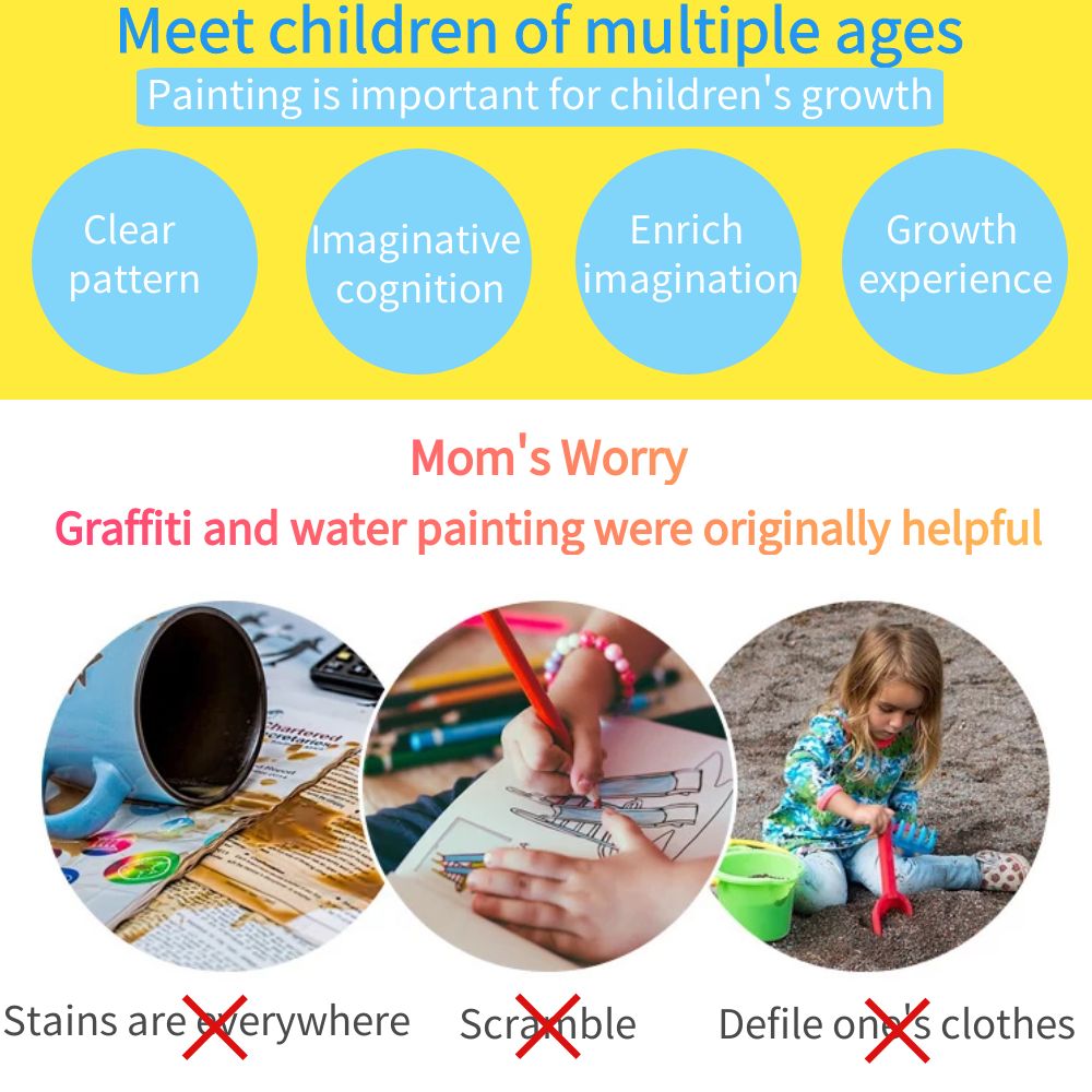 Magisch boek Watertekening Mon - Reusable Water Magic Coloring Book recensie en prijs