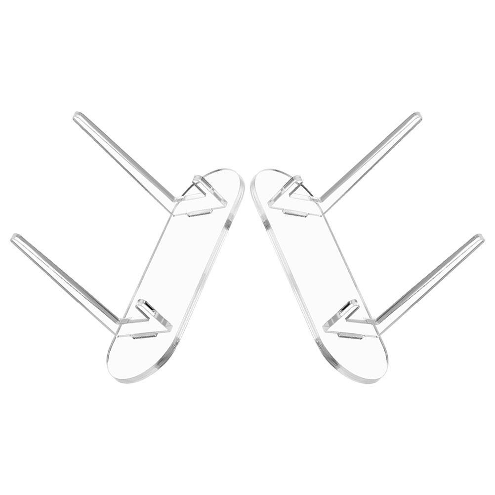 2 stuks transparante acryl dis - Clear Acrylic Book Stand Holder recensie en prijs