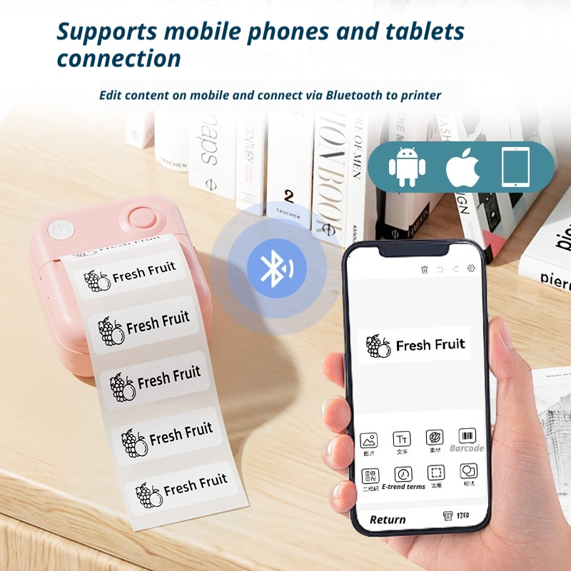Mini Pocket Bluetooth thermisc - Mini Pocket Thermal Printer Paper Roll recensie en prijs