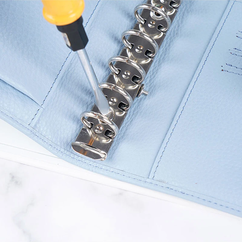 A7-formaat metalen spiraalring - Vintage Leather Journal Notebook recensie en prijs