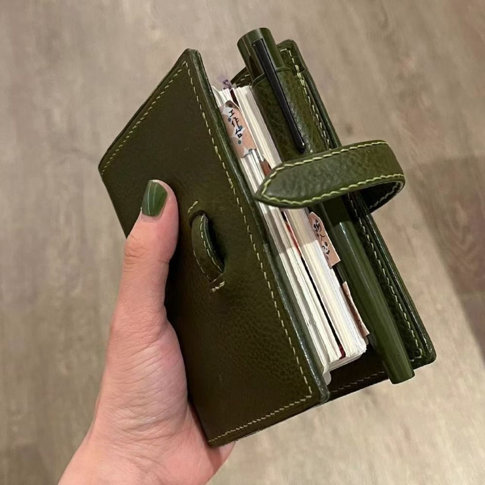 Nieuwe M5 groene leren notitie - Vintage Leather Journal Notebook recensie en prijs