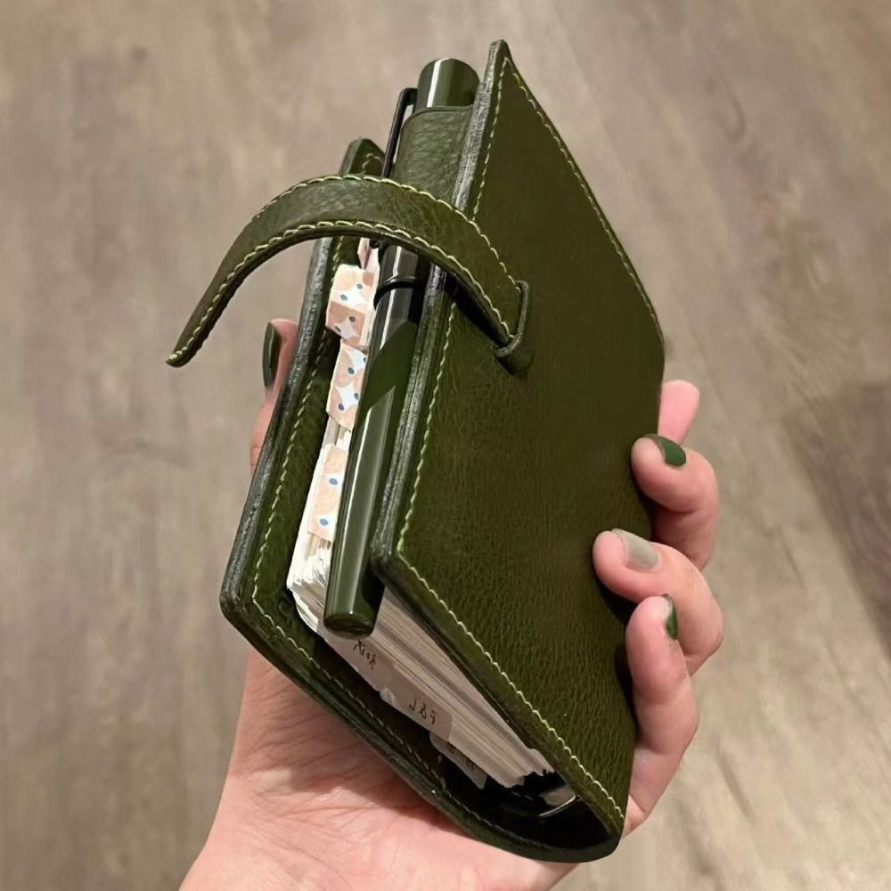 Nieuwe M5 groene leren notitie - Vintage Leather Journal Notebook recensie en prijs