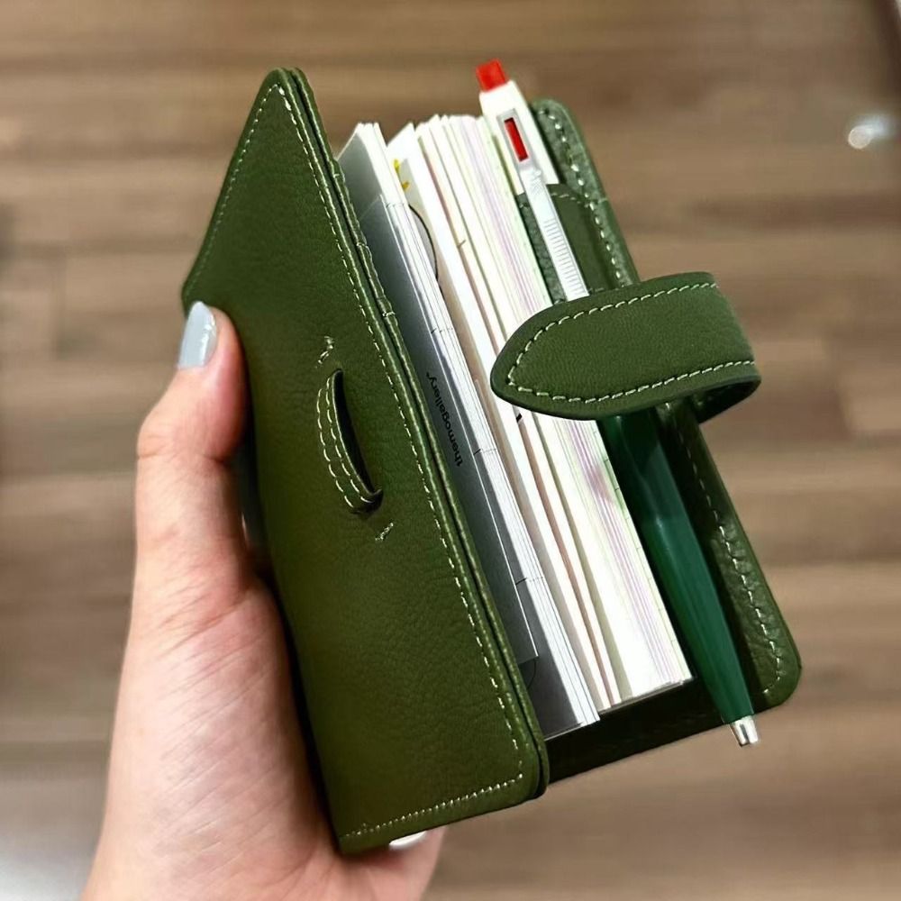 Nieuwe M5 groene leren notitie - Vintage Leather Journal Notebook recensie en prijs