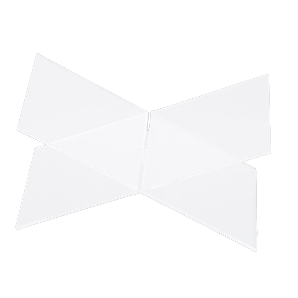 1 set X-vormig ontworpen acryl - Clear Acrylic Book Stand Holder recensie en prijs