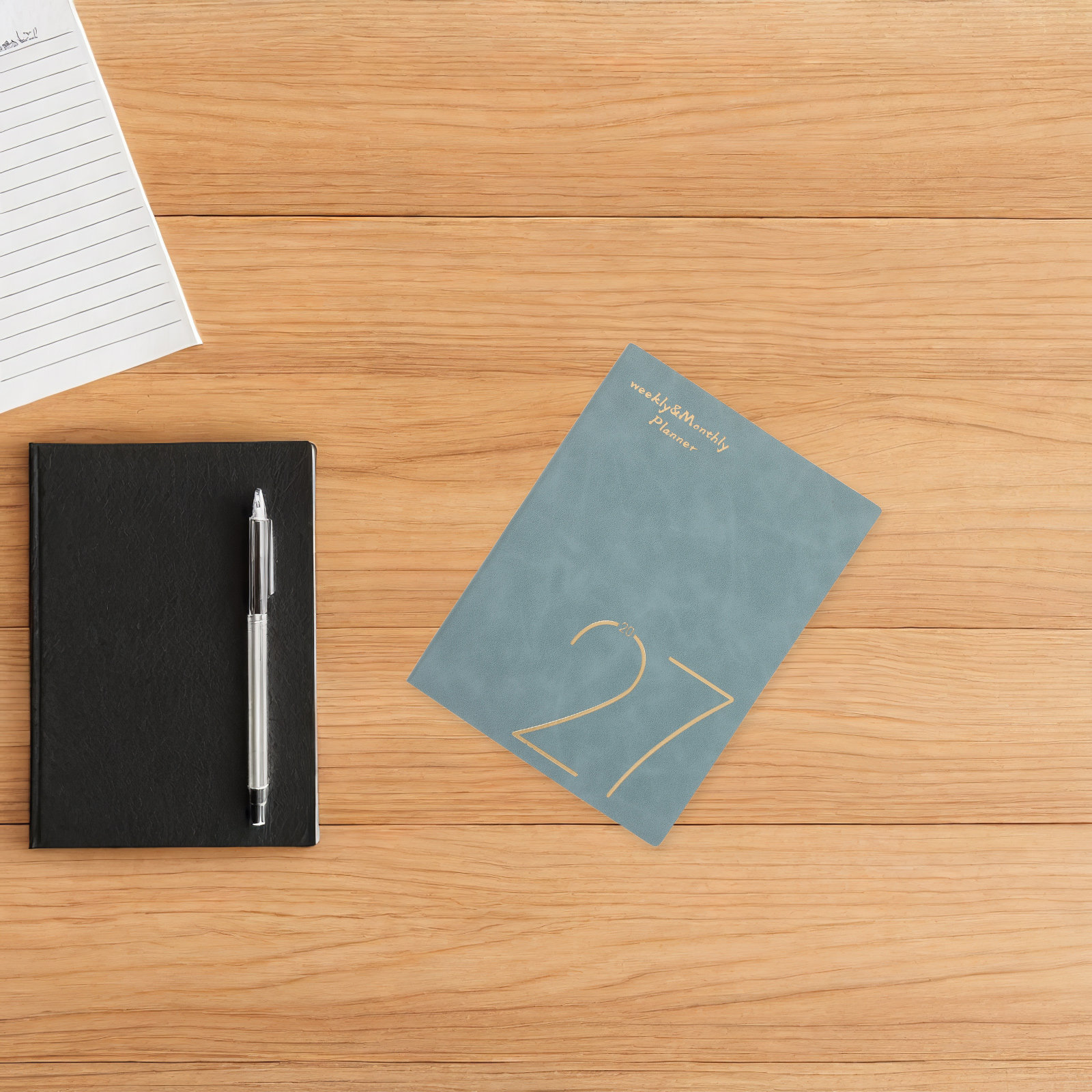 2027 Wekelijkse en maandelijks - A5 Spiral Dotted Grid Notebook recensie en prijs