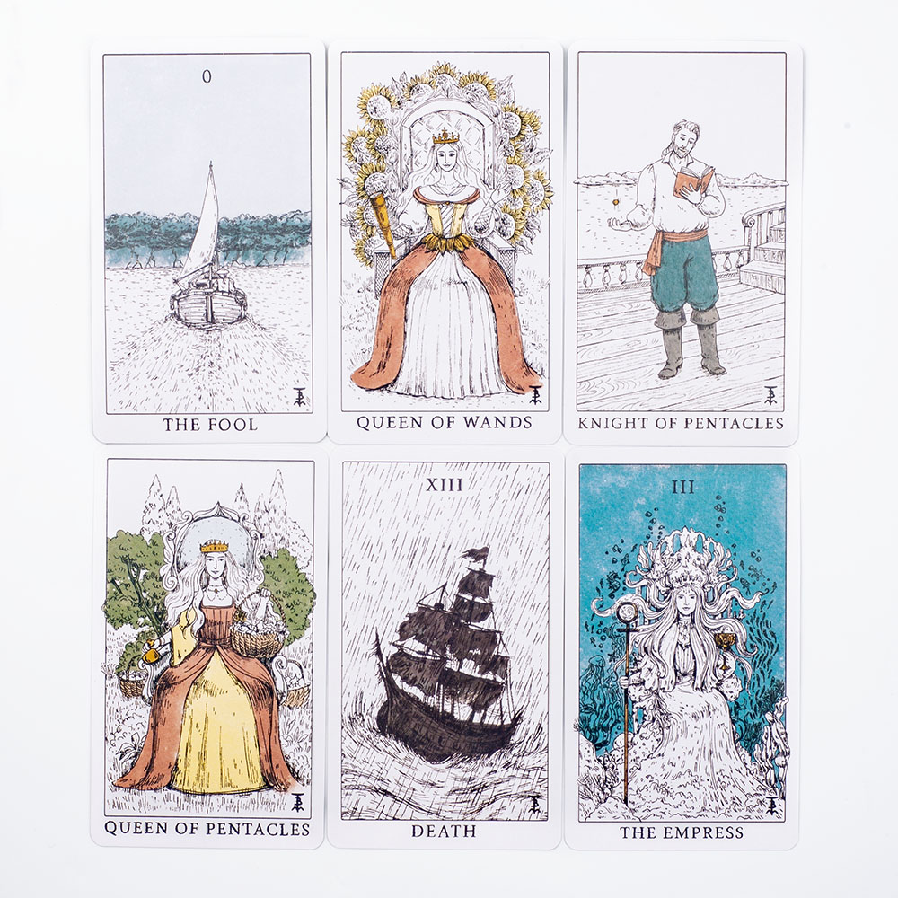 Oceaanthema Storm Tarot Deck 7 - Tarot Deck With Guidebook recensie en prijs